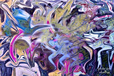 Абстракция картины