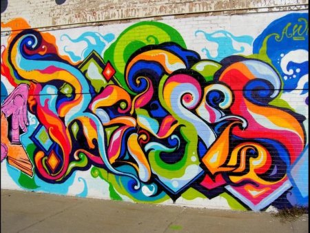 Граффити на стене