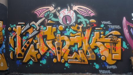 Граффити панк рок