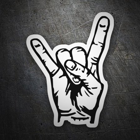 Наклейки в стиле металл