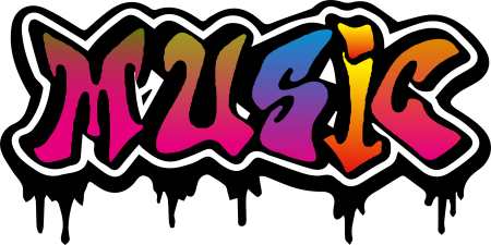 Граффити на белом фоне