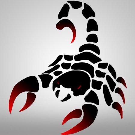 Скорпион стилизация