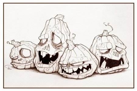 Зарисовки на Хэллоуин