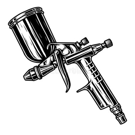 Spray Gun вектор