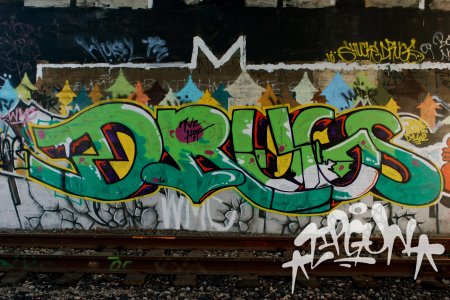 Drugs граффити