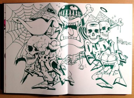 Граффити скетчбук