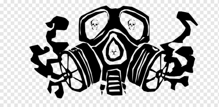 Граффити противогаз