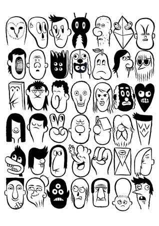 Идеи для персонажей граффити