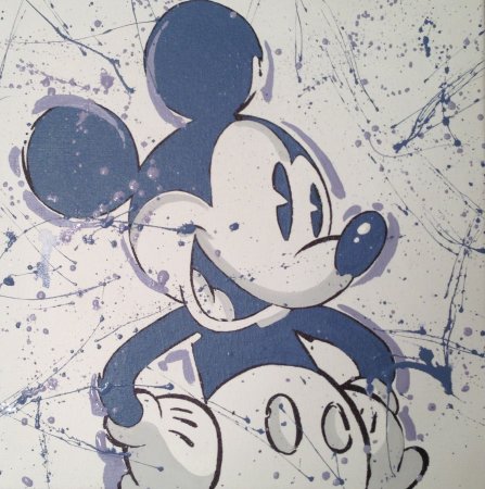 Дисней в стиле граффити