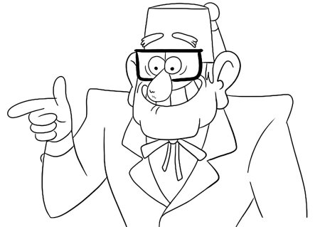 Герои Гравити Фолз дядя дядя Стэн