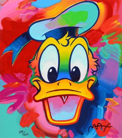 Дональд дак арт картина