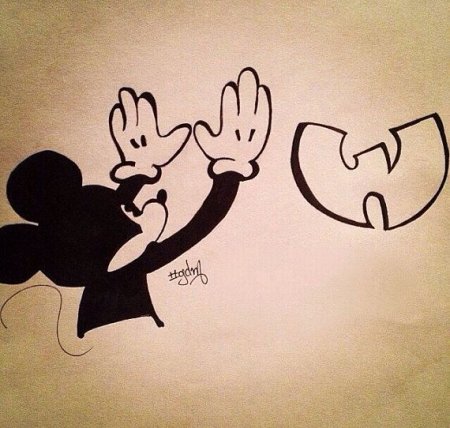 Тату Wu Tang Clan эскизы