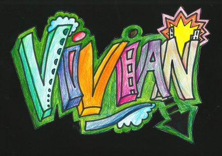 Рисунки карандашом граффити имена