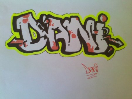 Имена в стиле граффити