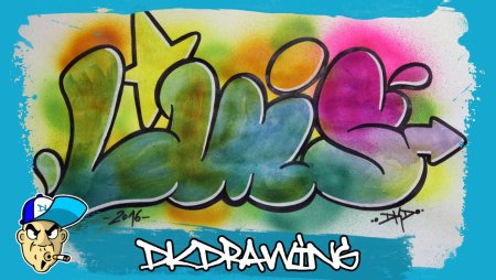 Имя Катя в граффити