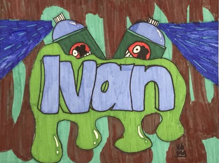 Рисунки граффити имена