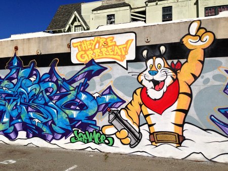 Граффити ВК новый год