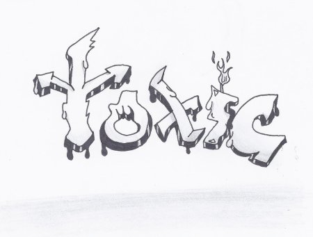 Граффити для раскрашивания