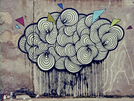 Граффити облака