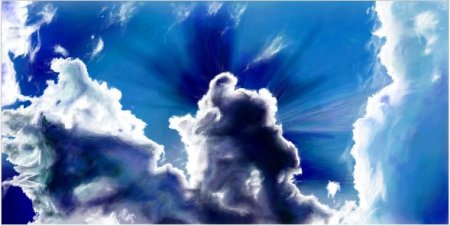 Граффити облака