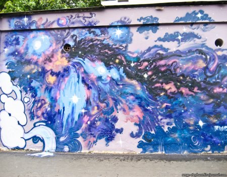 Граффити космос