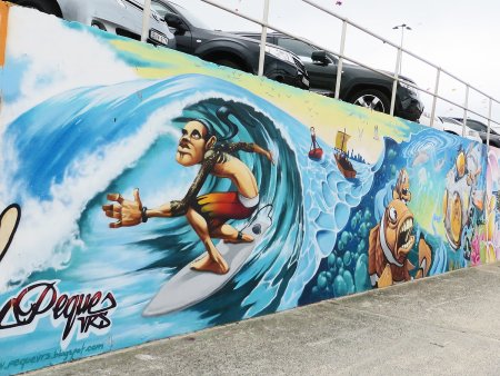 Стрит арт море