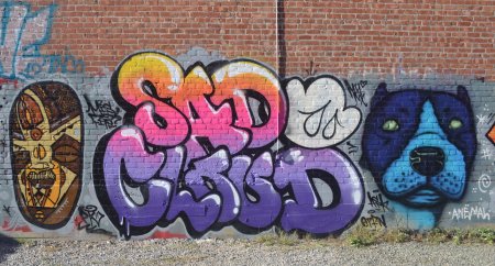 Тяжелые граффити