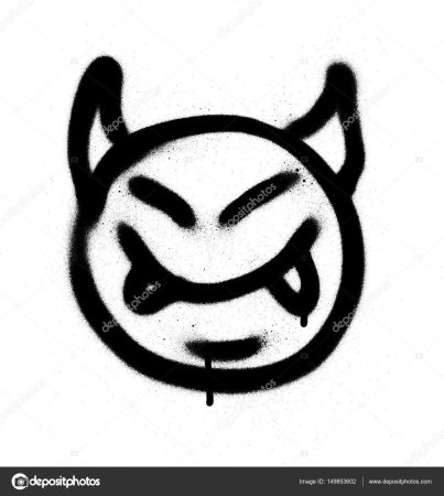 Смайлик баллончиком