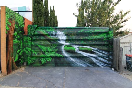 Граффити лес