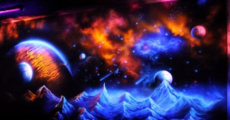 Граффити космос