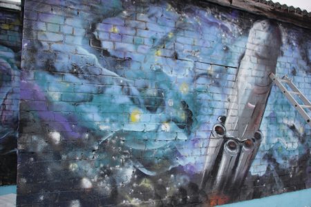 Граффити космос