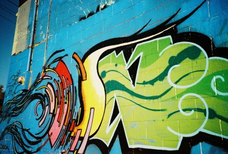 Граффити неон