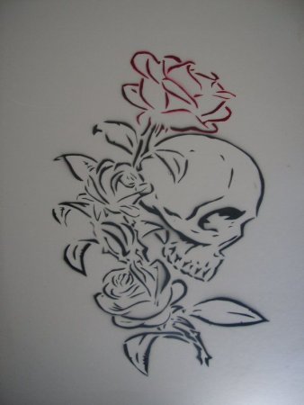 Розы рисунок граффити