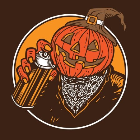 Граффити тыква