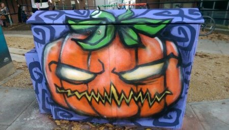 Граффити тыква