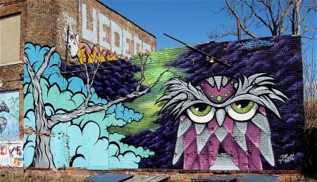 Граффити на стене