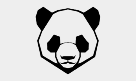 Трафарет Панда для граффити