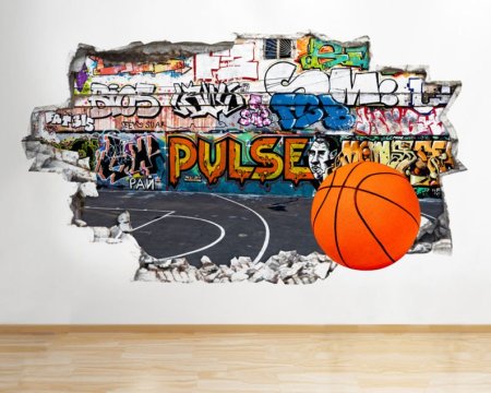 Граффити спортивная тематика