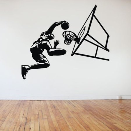 Баскетбольная тематика на стенах