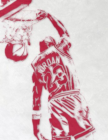 Майкл Джордан тату баскетболист