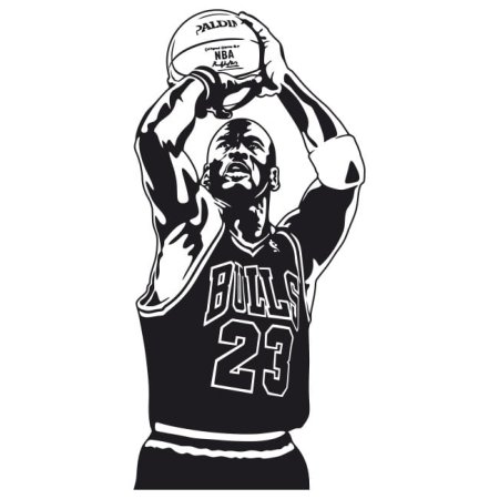 Логотип НБА Майкл Джордан