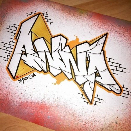 Граффити Анна