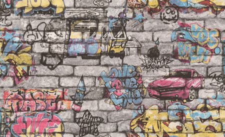 Обои флизелиновые мир Авангард Graffiti 1.06 м 45-221-01