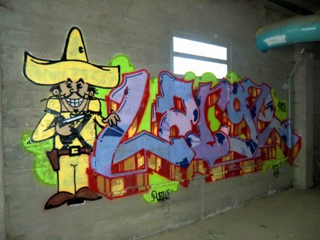 Граффити рисунки на стенах