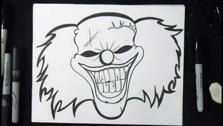 Граффити нарисовать маркером