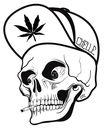 Череп для срисовки