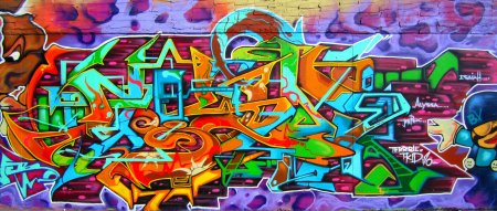 Фон в стиле граффити