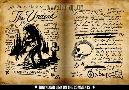 Страницы дневника Диппера из Гравити Фолз