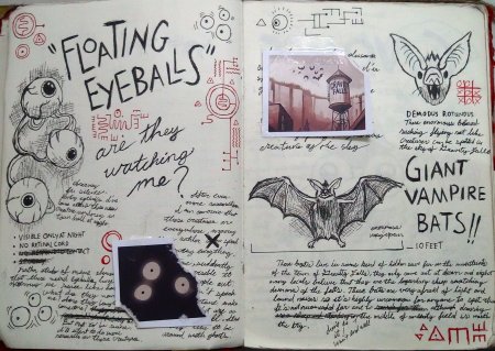Страницы из дневника Гравити Фолз 3