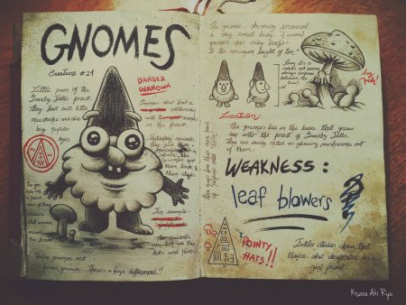 Дневник номер три из Гравити Фолз страницы